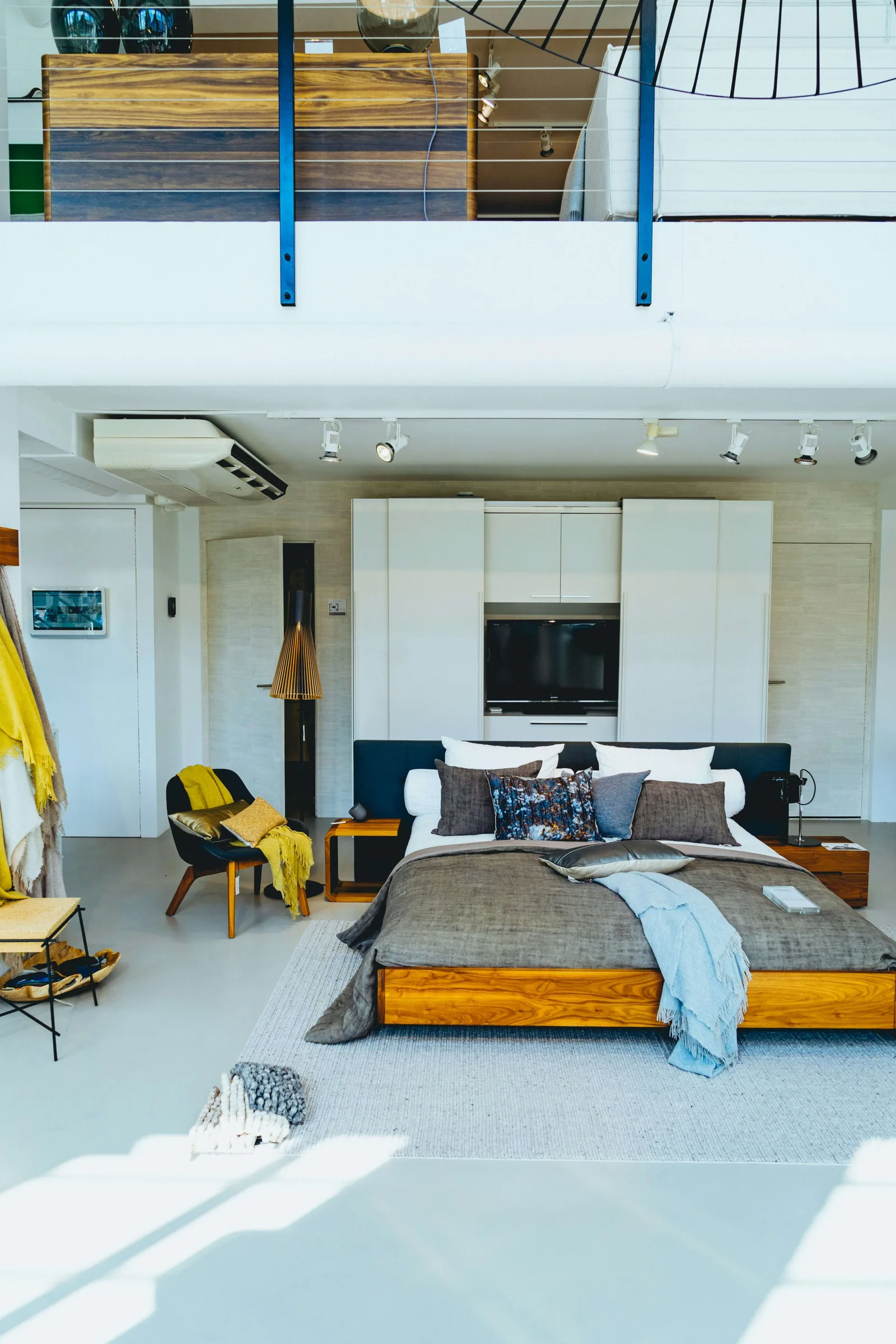 Chambre préparée avec du linge de maison de qualité hôtelière